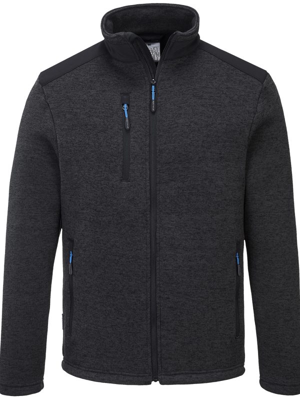 Grey Marl KX3 Performance fleece (T830)