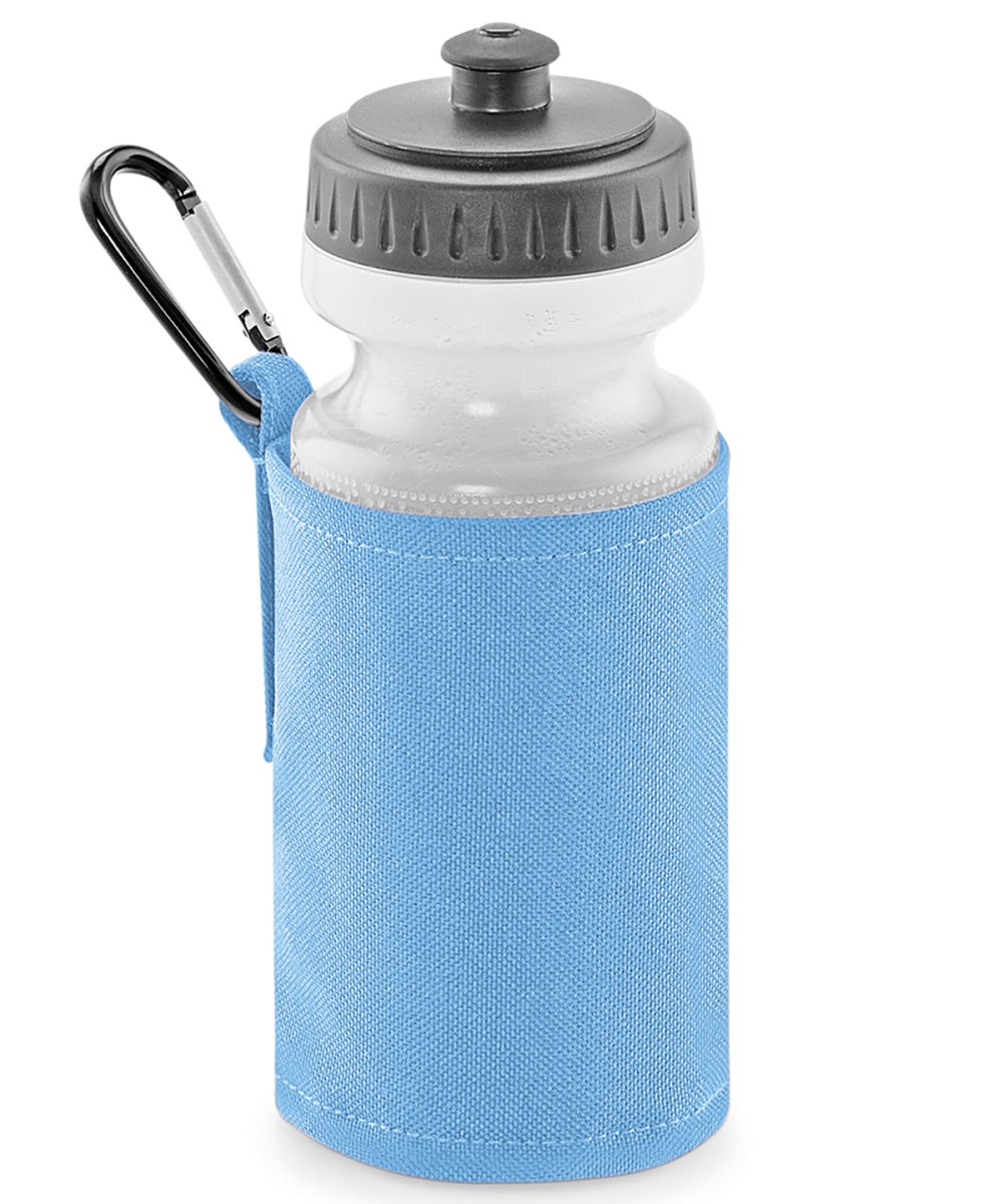 Sky Blue Water bottle and holder