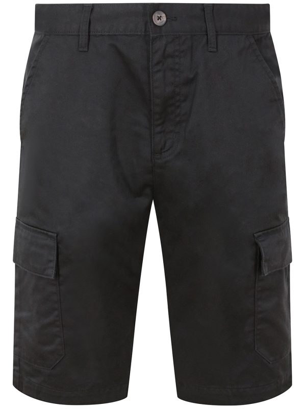 Black Pro cargo shorts