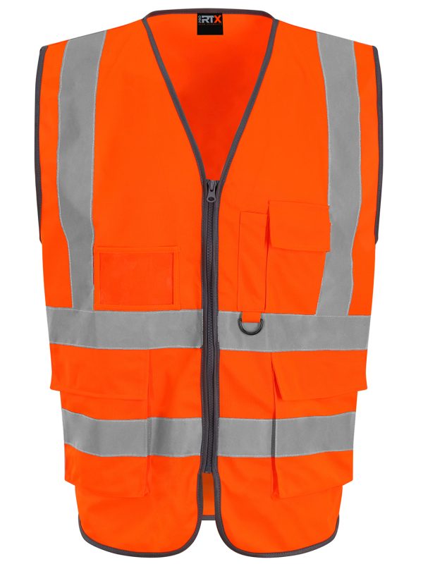 HV Orange Executive waistcoat