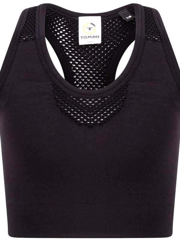 Black Kids seamless crop top