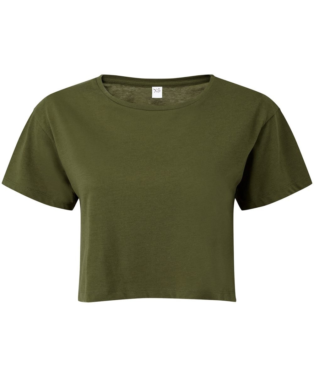 Olive Women's TriDri® crop top