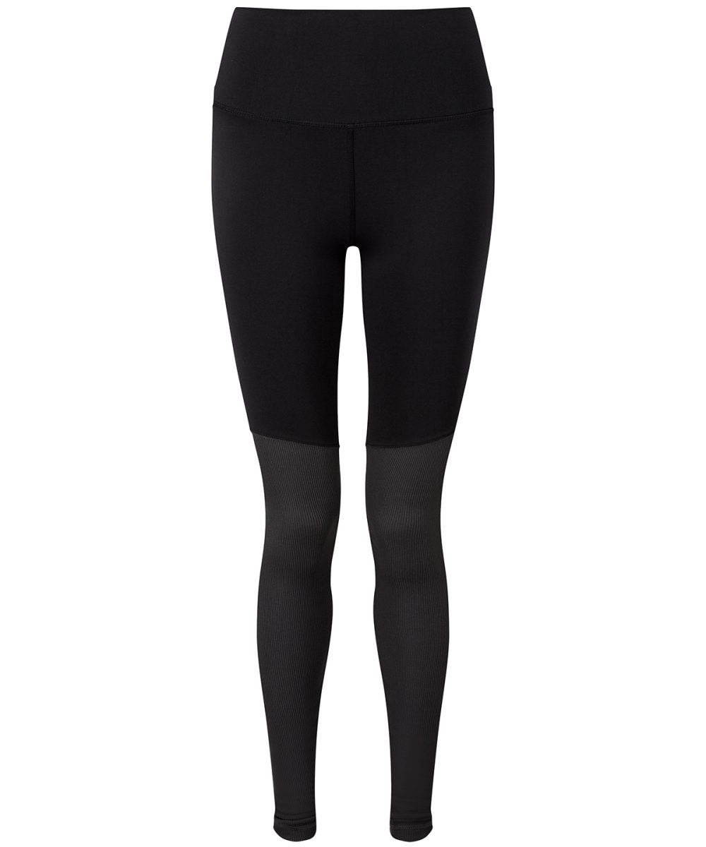 Black/Charcoal Women's TriDri® yoga leggings