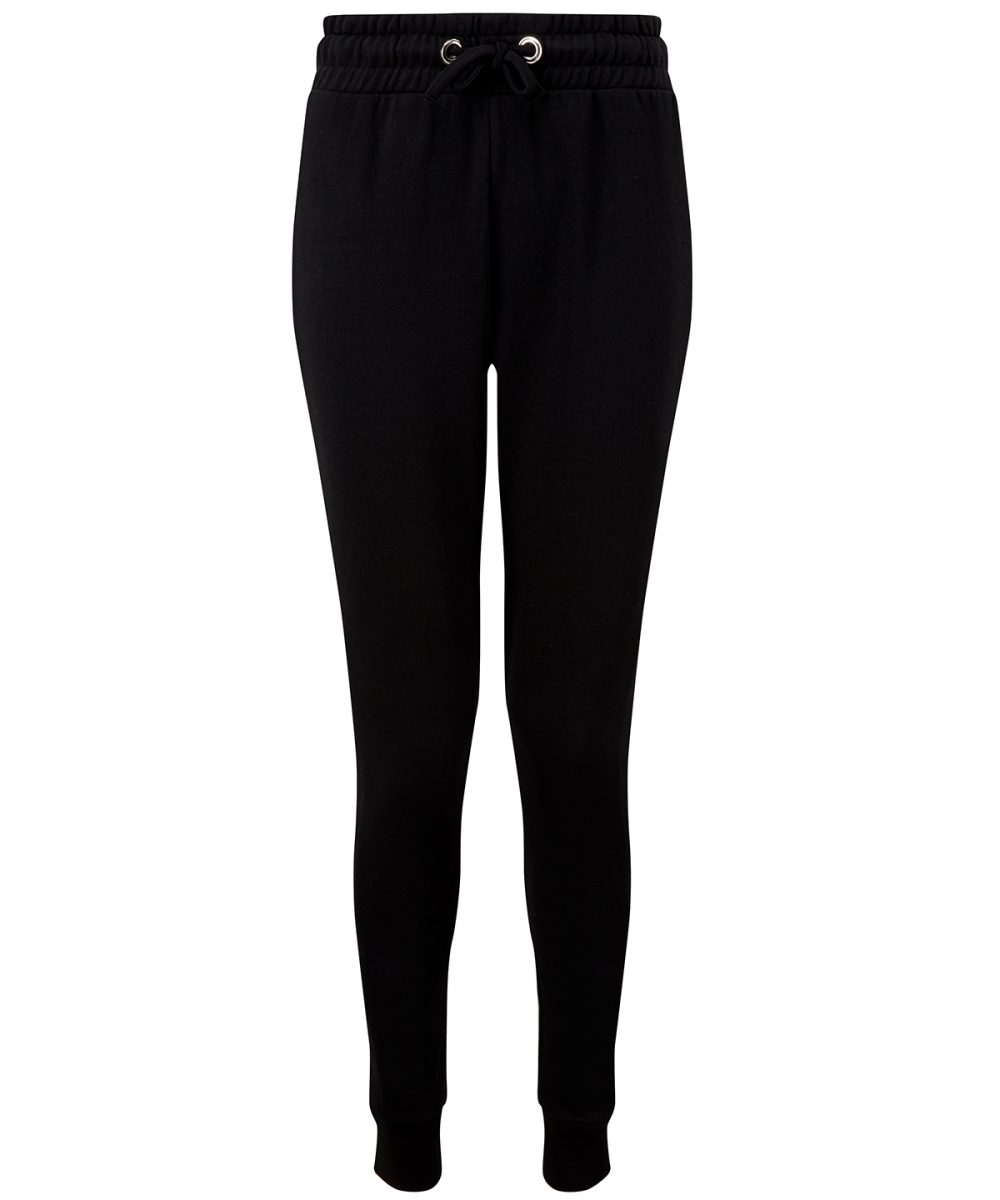 Black Women's TriDri® fitted joggers