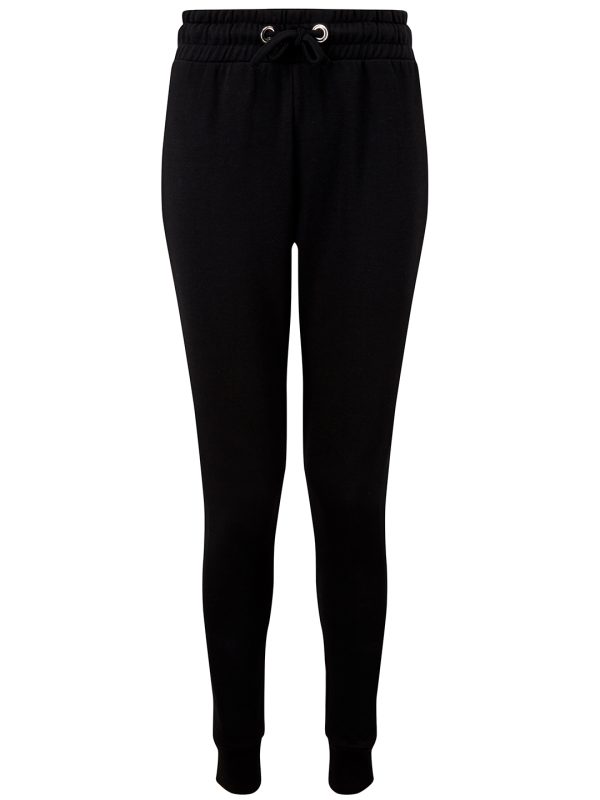 Black Women's TriDri® fitted joggers