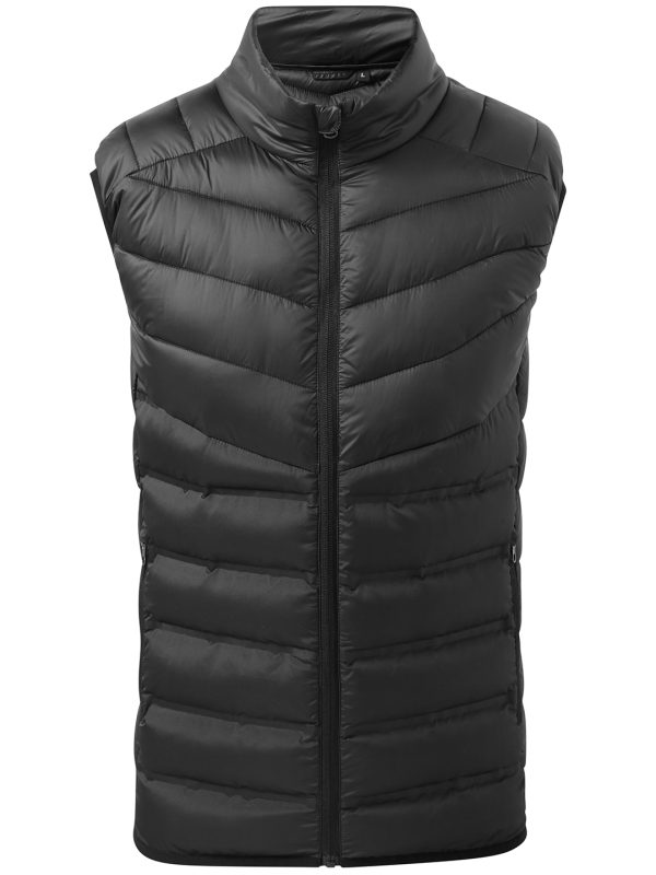 Black Mantel moulded gilet