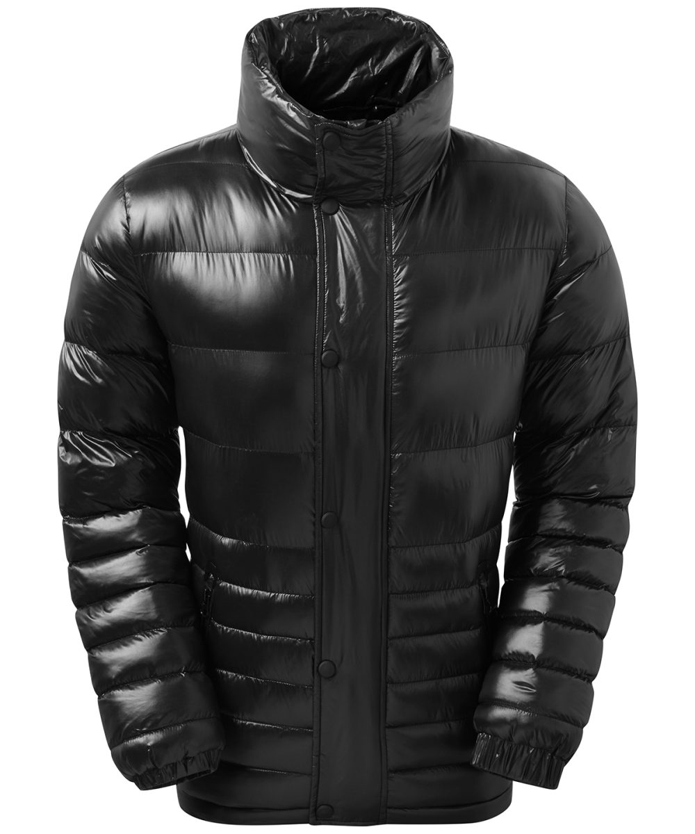 Black Sloper padded jacket