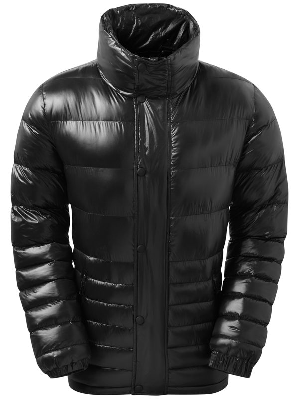 Black Sloper padded jacket