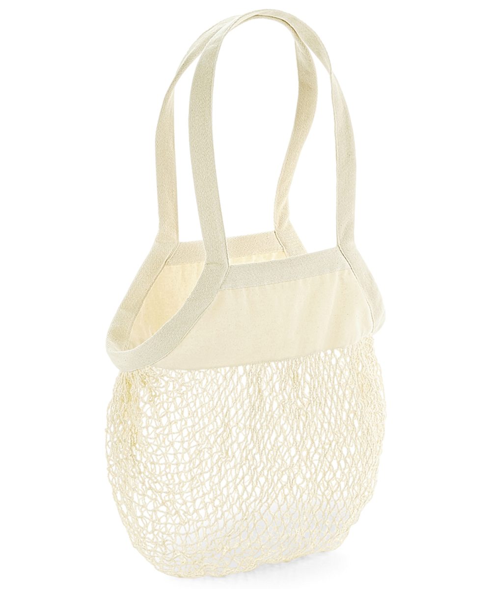 Natural Organic cotton mesh grocery bag