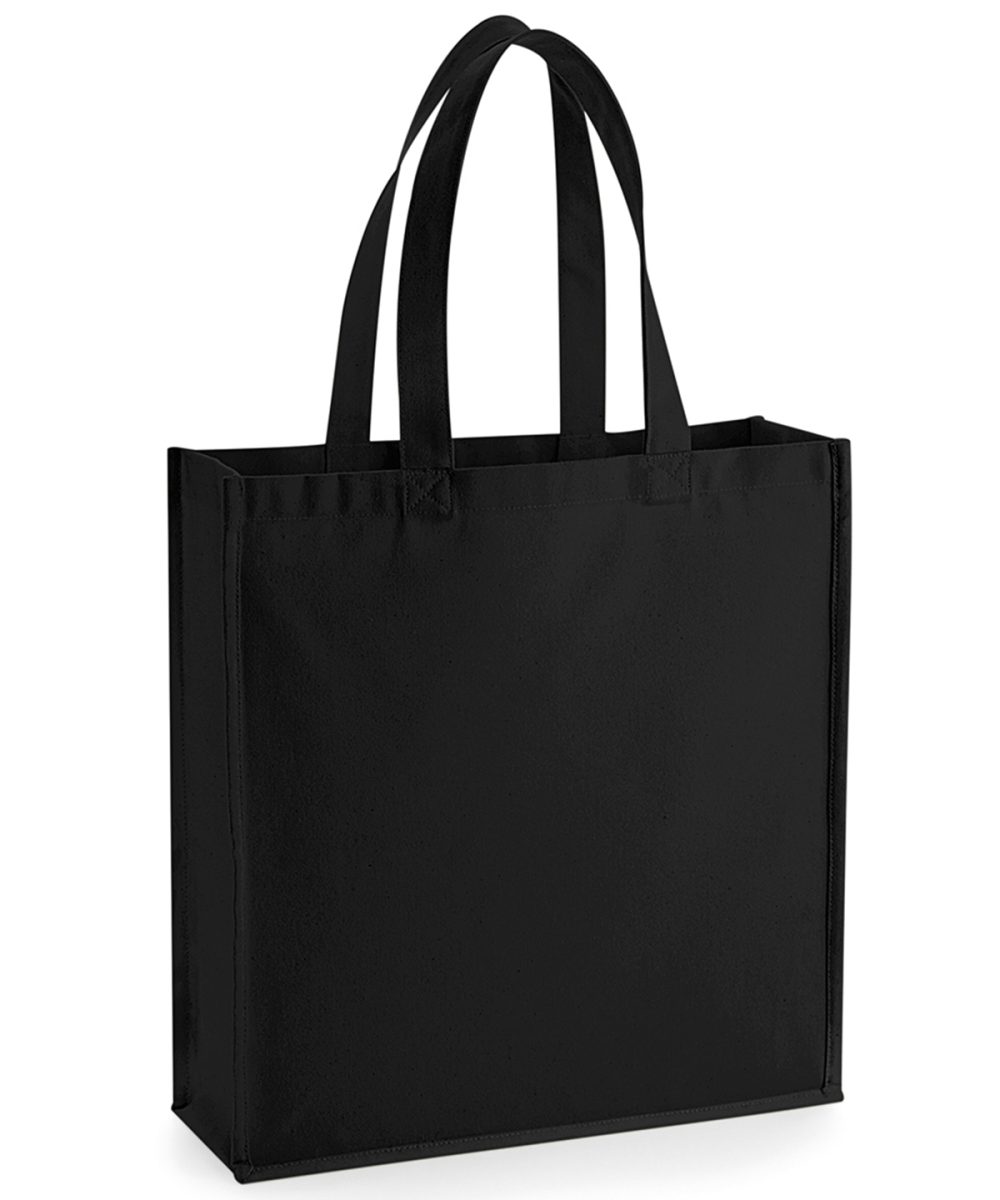 Black Gallery canvas tote