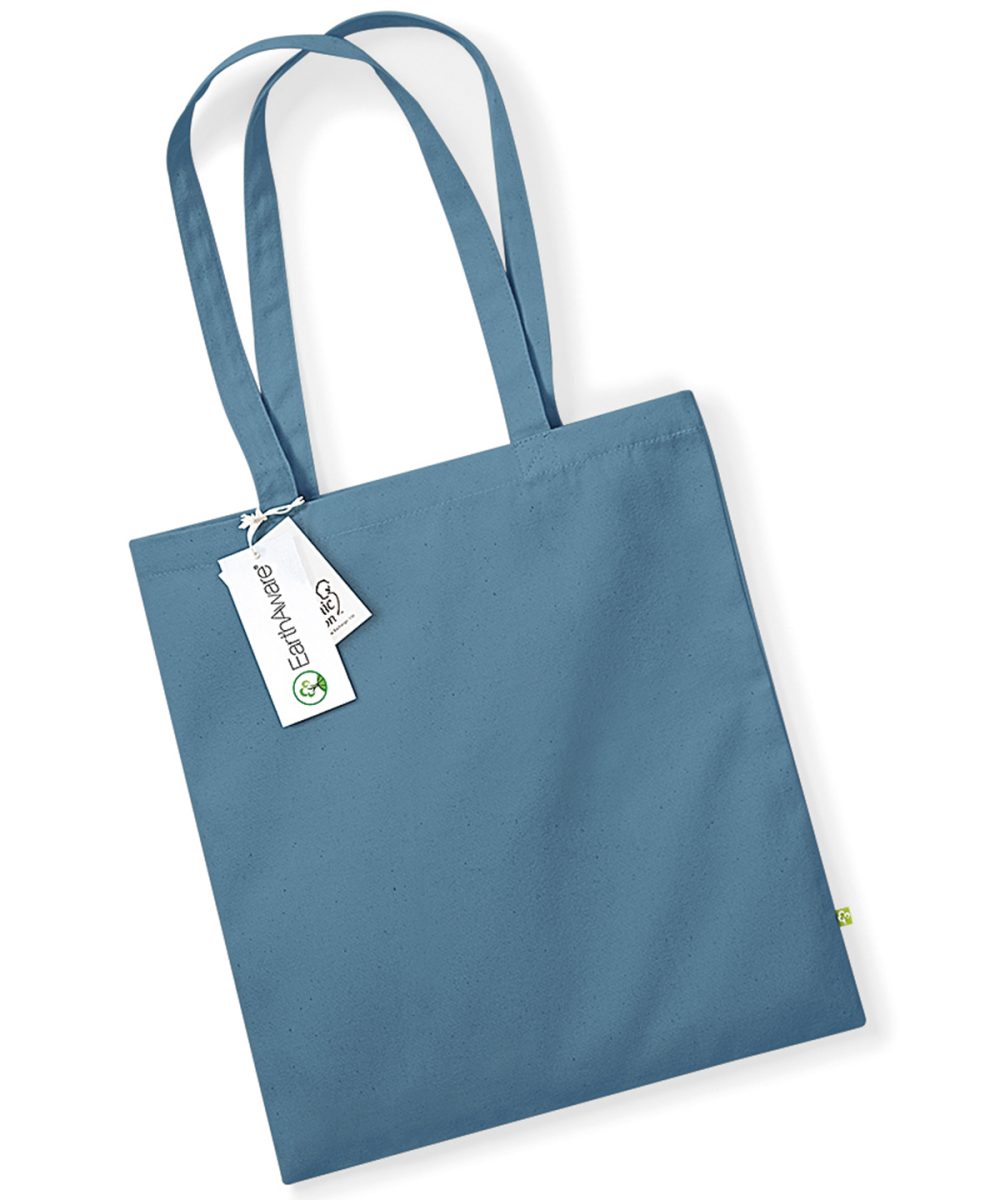 Airforce Blue EarthAware® organic bag for life