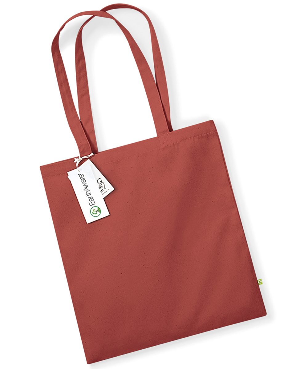 Orange Rust EarthAware® organic bag for life