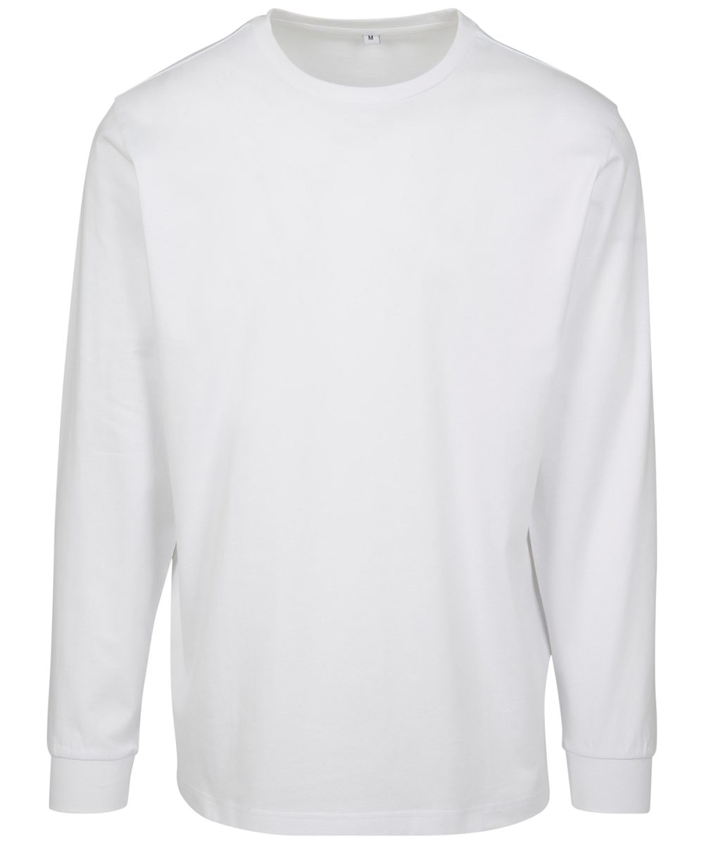 White Long sleeve with cuff rib