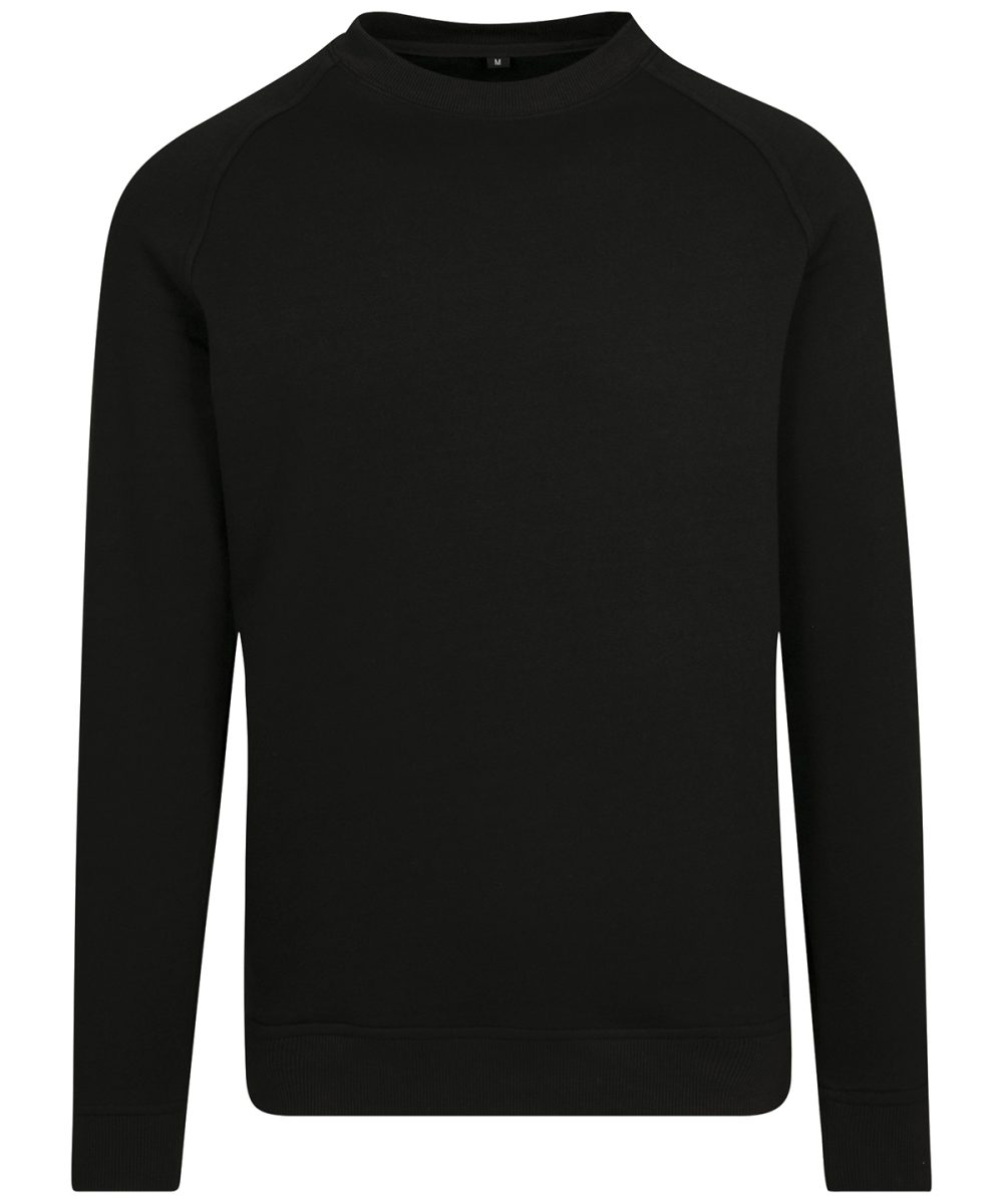 Black Raglan sweat crew neck