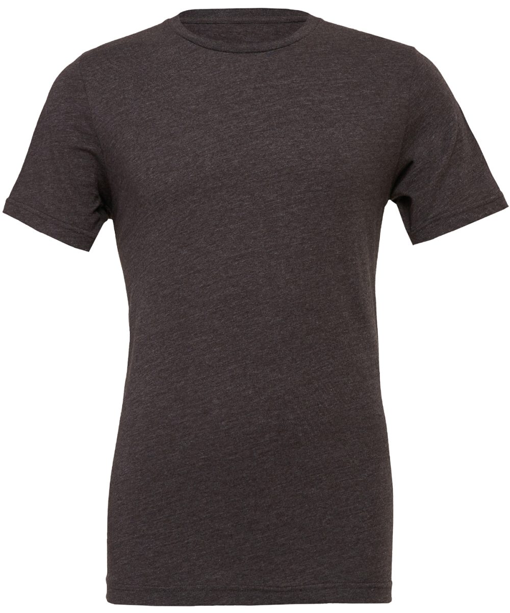 Dark Grey Heather Unisex heather CVC short sleeve t-shirt