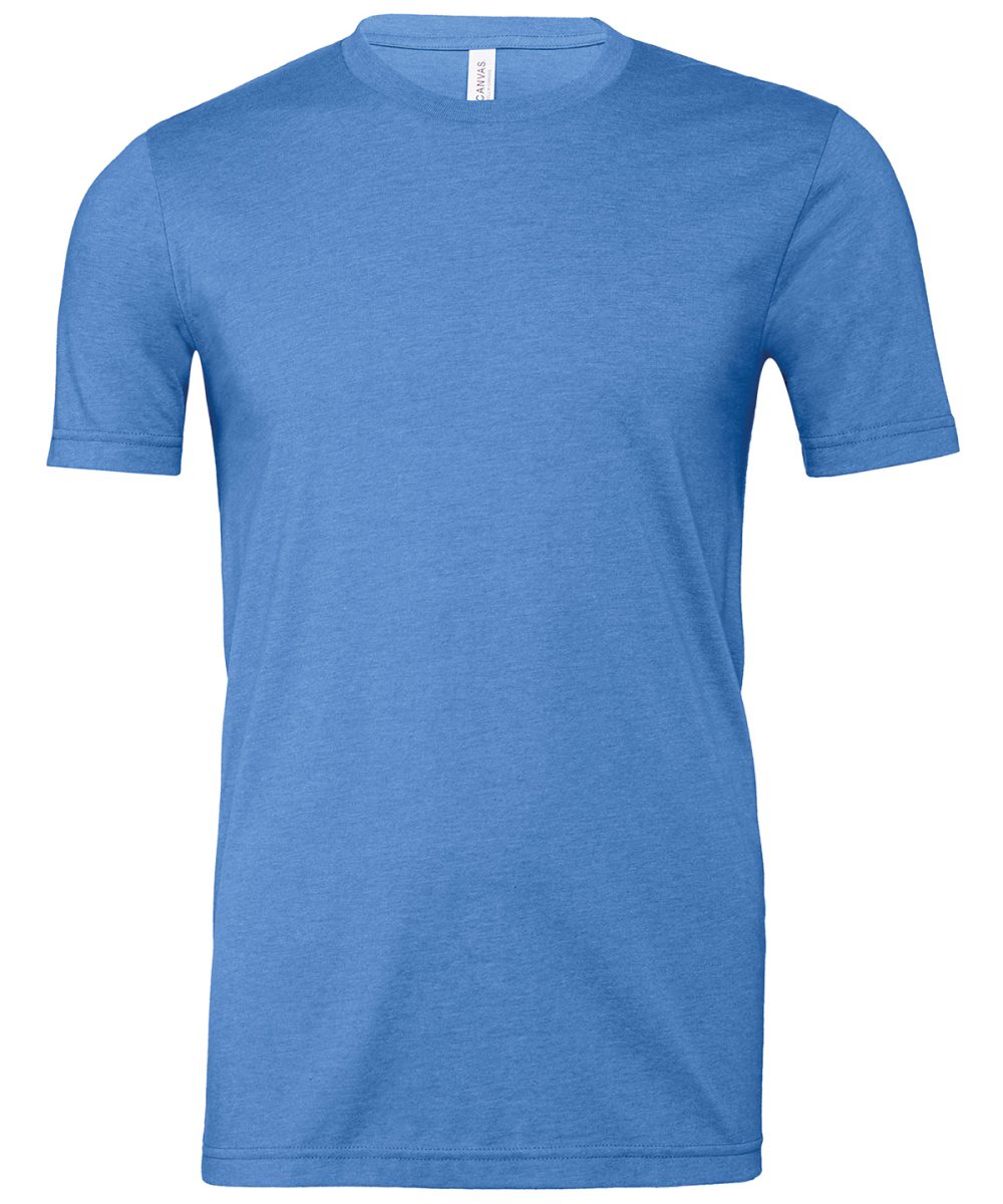 Heather Columbia Blue Unisex heather CVC short sleeve t-shirt