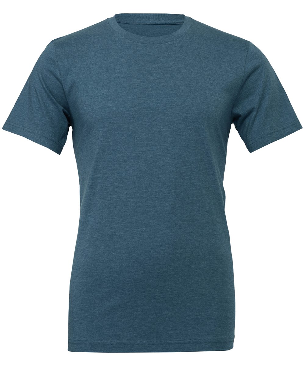 Heather Deep Teal Unisex heather CVC short sleeve t-shirt