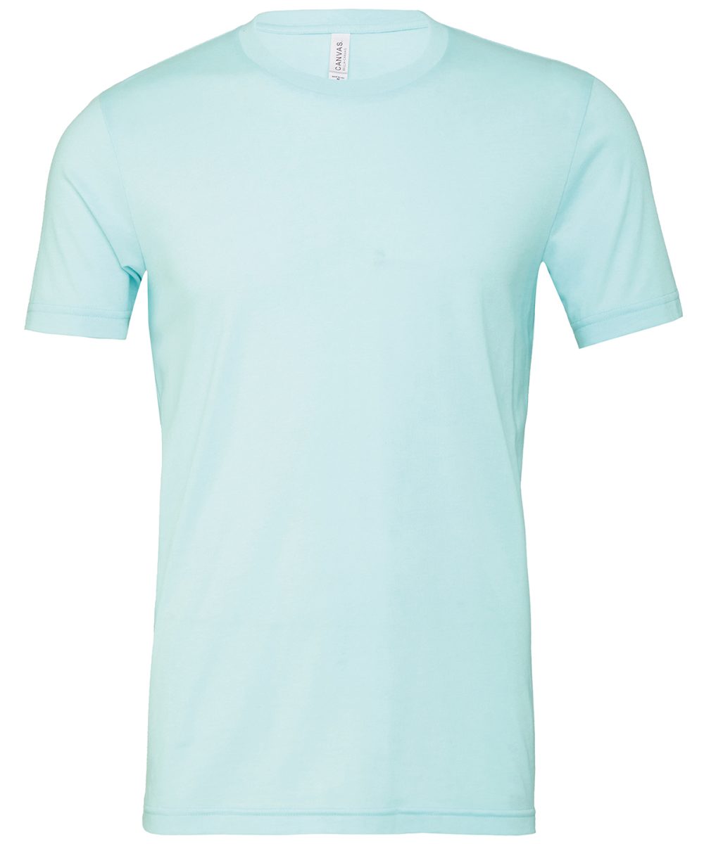 Heather Ice Blue Unisex heather CVC short sleeve t-shirt