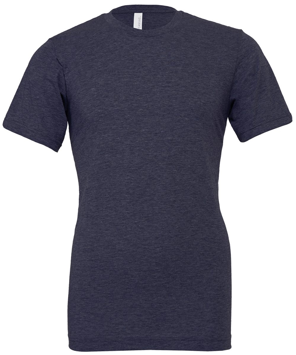 Heather Midnight Navy Unisex heather CVC short sleeve t-shirt