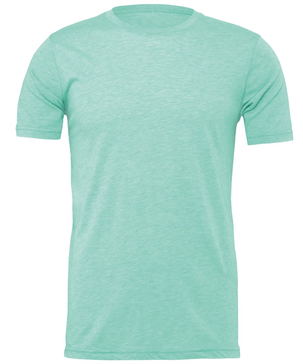 Heather Mint Unisex heather CVC short sleeve t-shirt