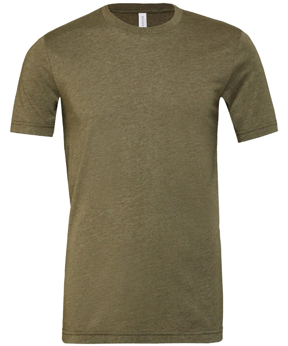 Heather Olive Unisex heather CVC short sleeve t-shirt