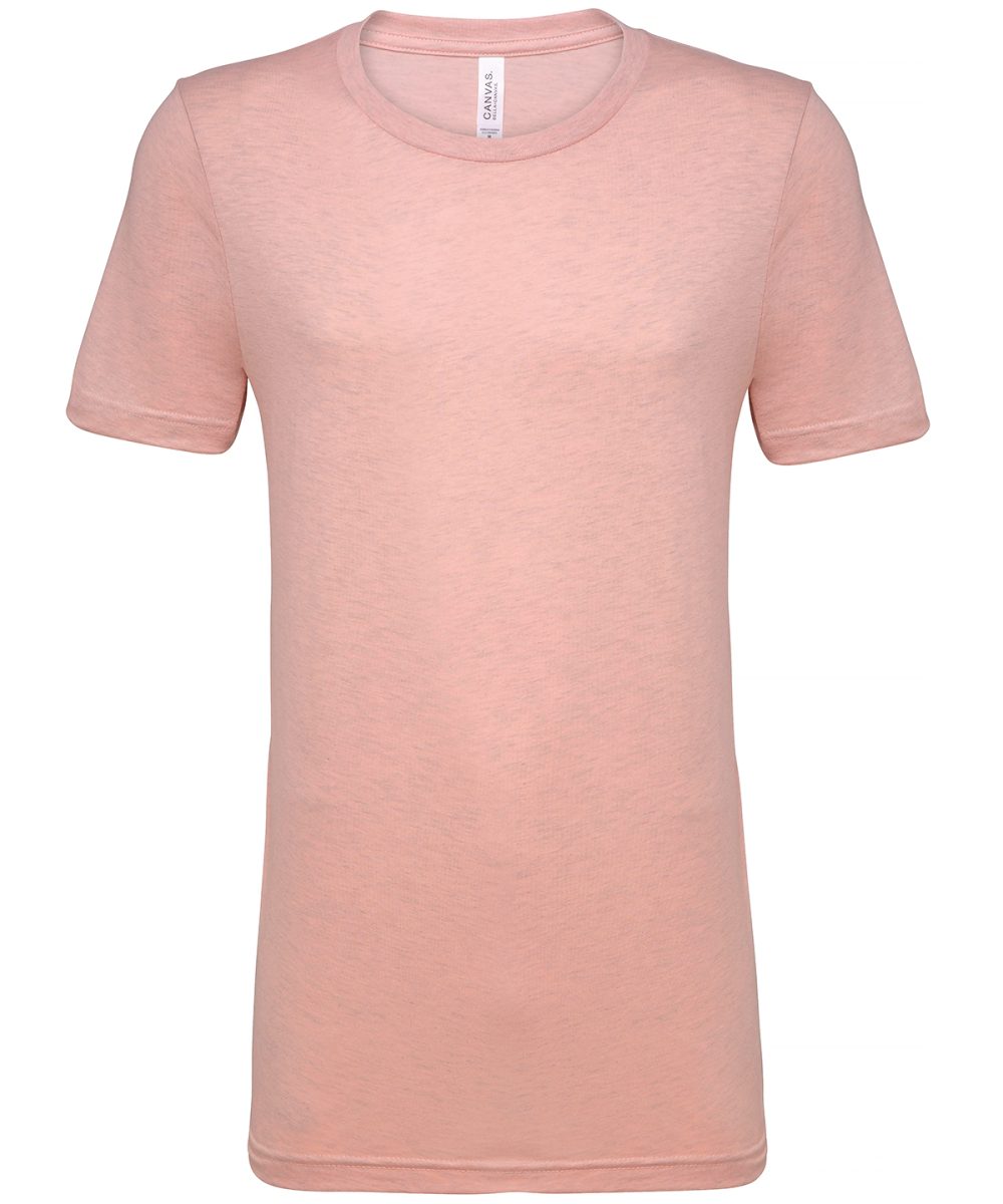 Heather Prism Peach Unisex heather CVC short sleeve t-shirt