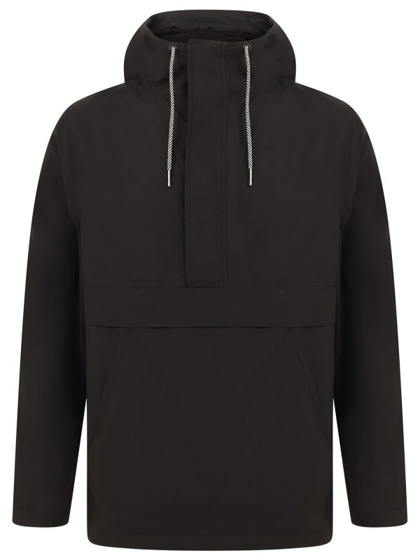 Black Pullover half-zip jacket