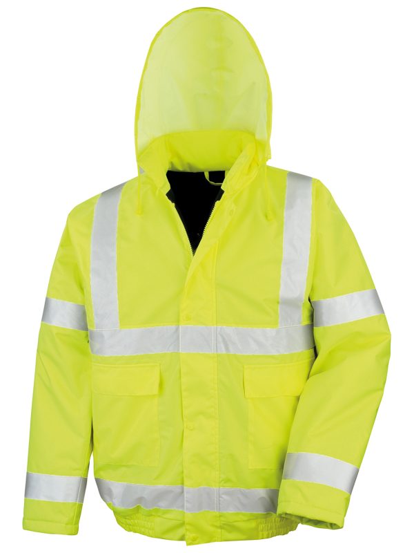 HI-Viz Yellow Core high-viz winter blouson