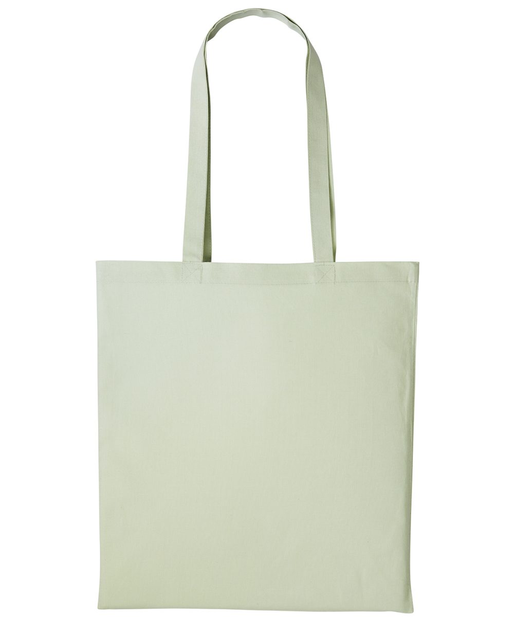 Pastel MInt Cotton shopper long handle