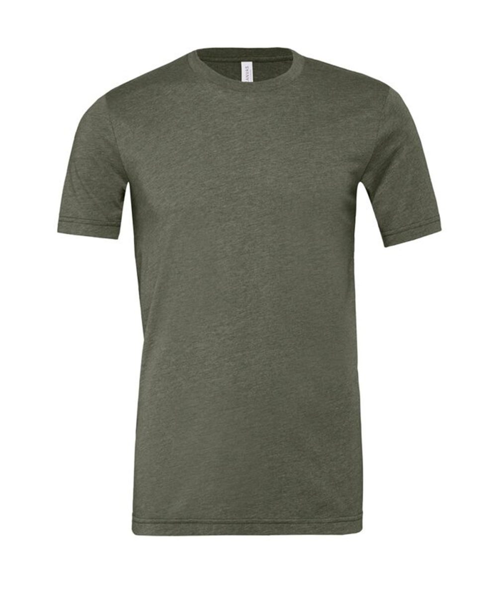 Heather Military Green Unisex heather CVC short sleeve t-shirt