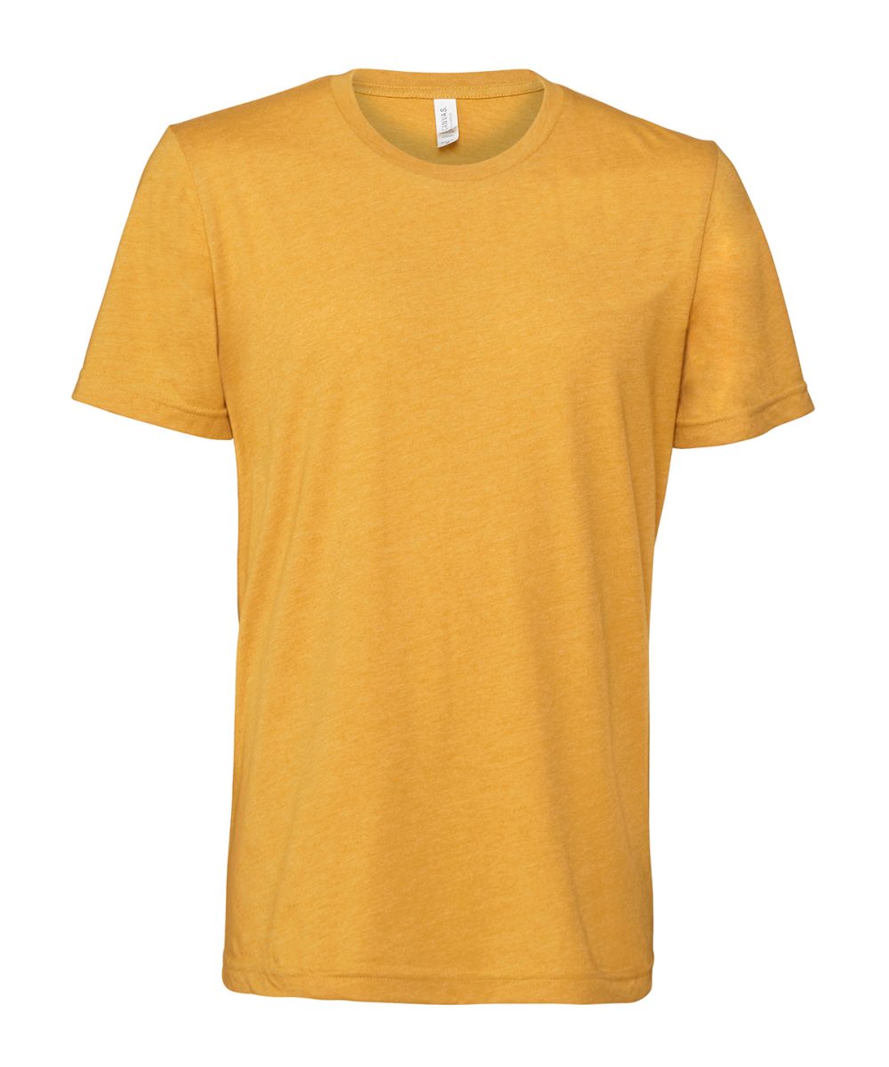 Heather Mustard Unisex heather CVC short sleeve t-shirt