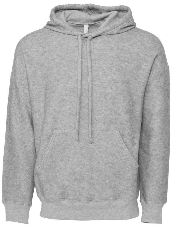 Athletic Heather Unisex sueded fleece pullover hoodie