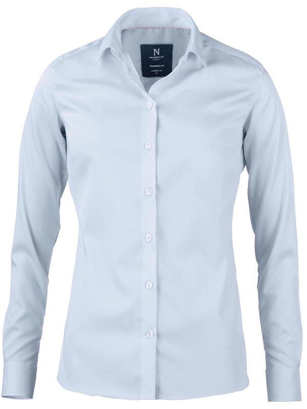 Light Blue Women’s Portland – super non-iron business shirt