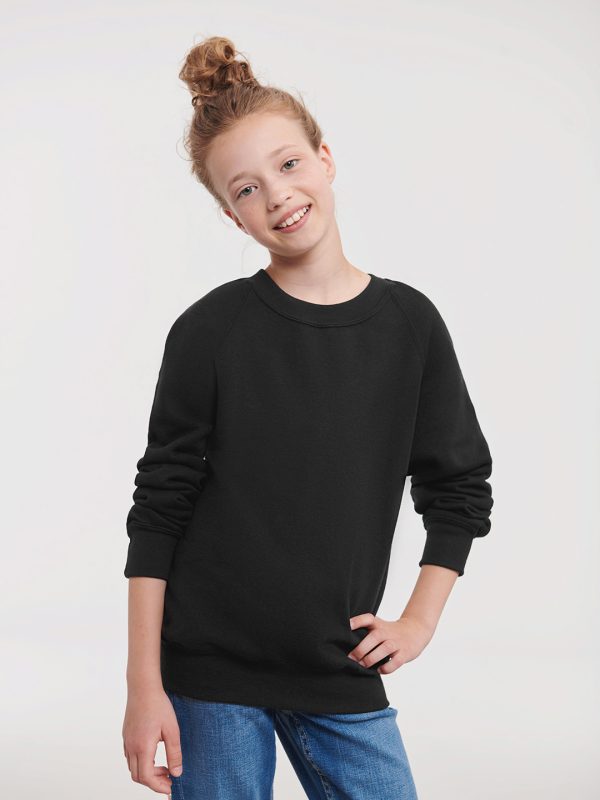 Kids raglan sleeve sweatshirt