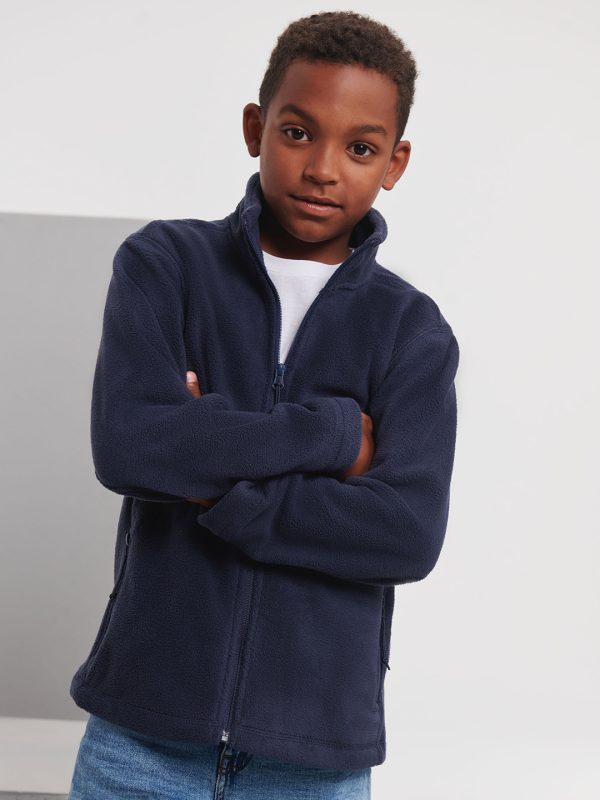 Kids full-zip outdoor fleece