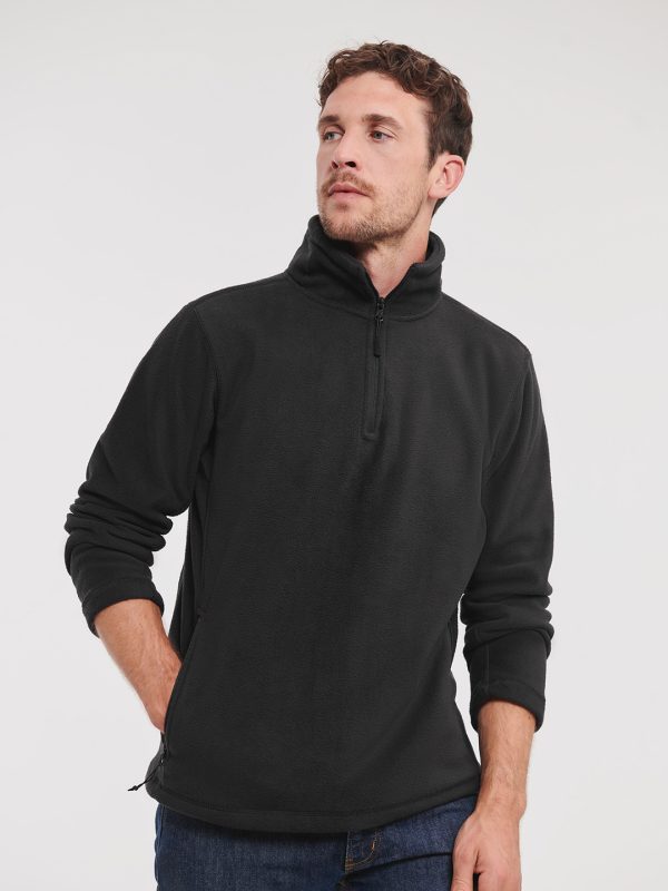 ¼-zip outdoor fleece