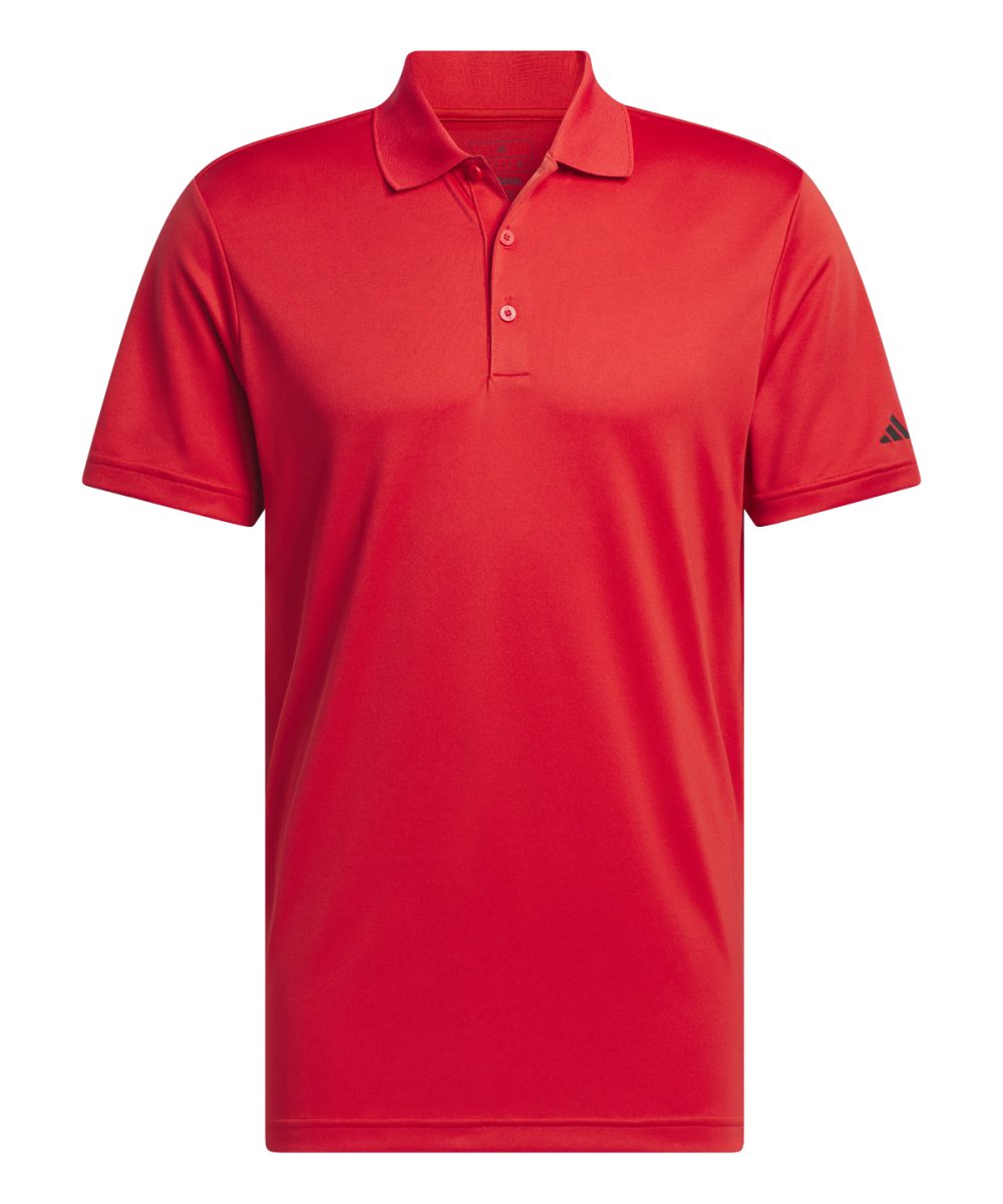 Collegiate Red adidas Performance polo