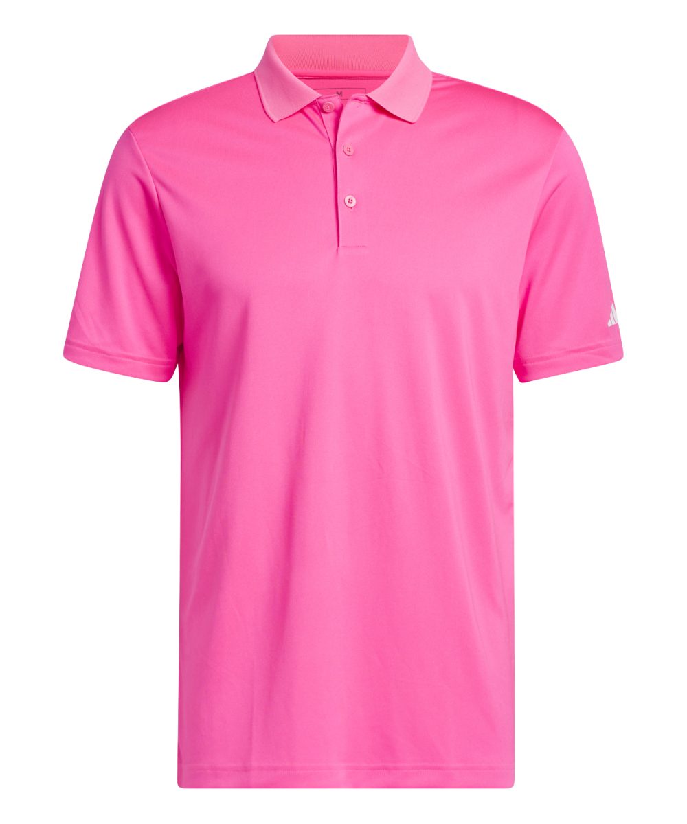 Solar Pink adidas Performance polo