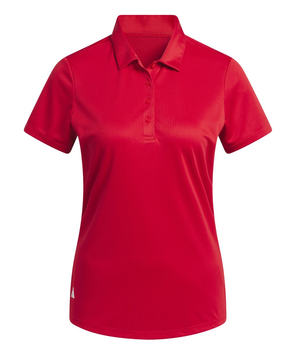 Collegiate Red Women's adidas Performance polo