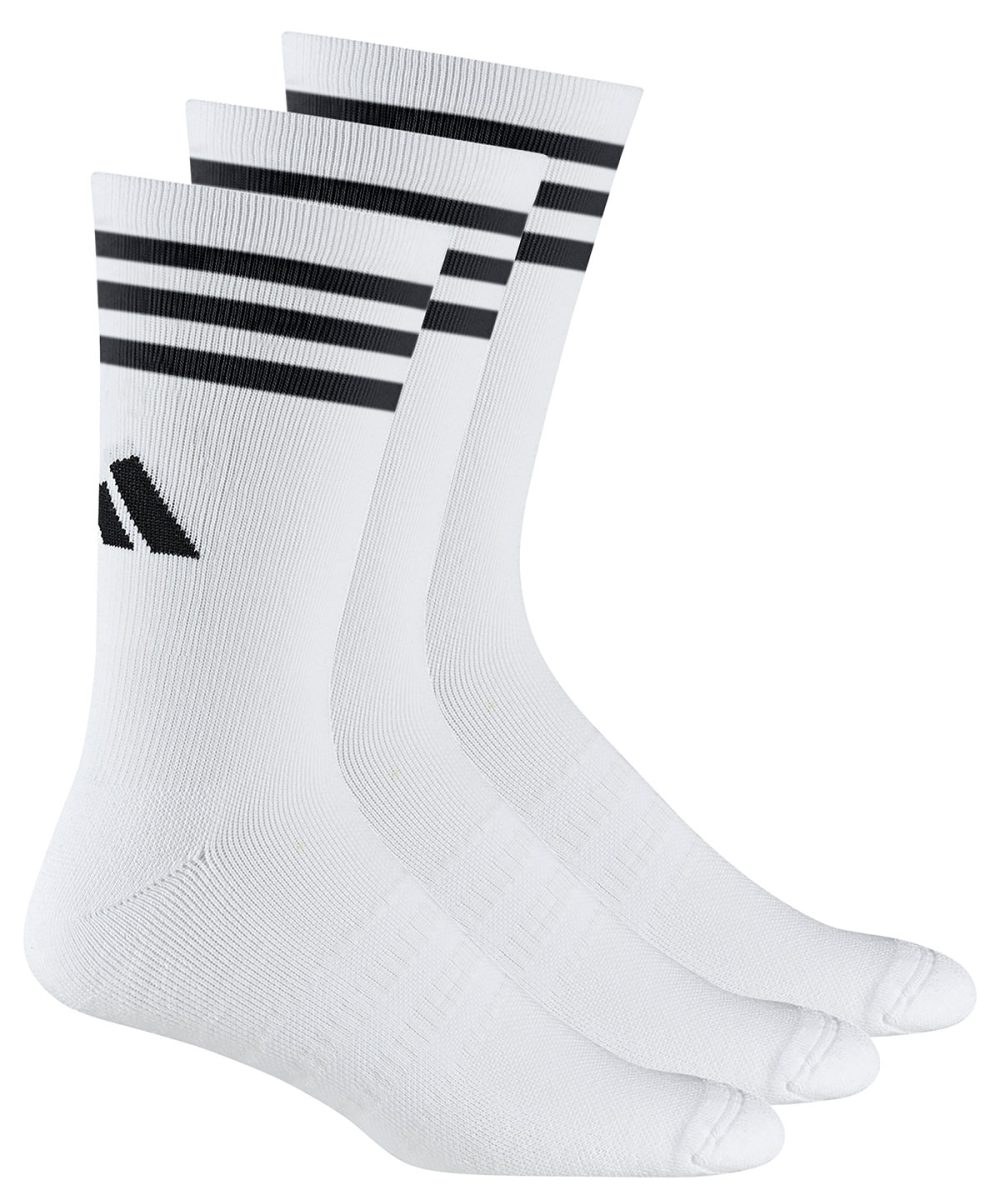 White Crew socks (3-pack)