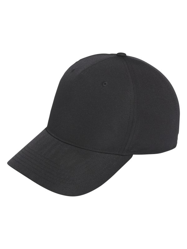 Black Golf performance crested cap