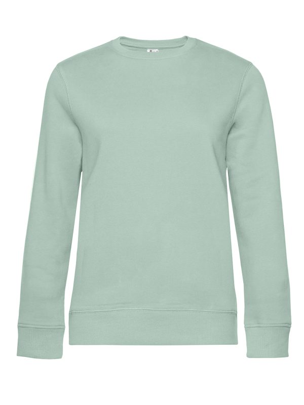 Aqua Green B&C Queen crew neck