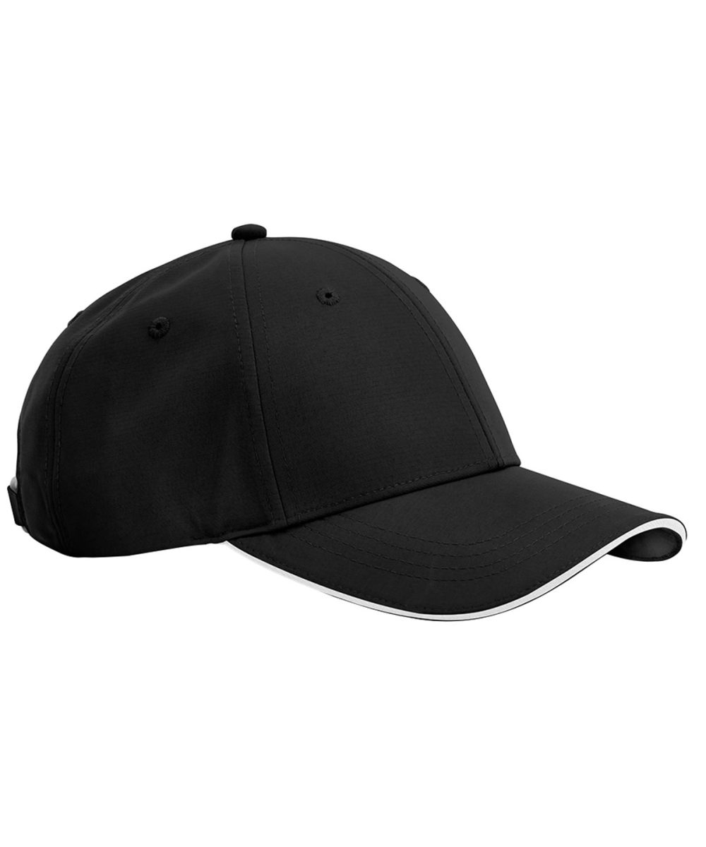 Black/White Team sports-tech cap