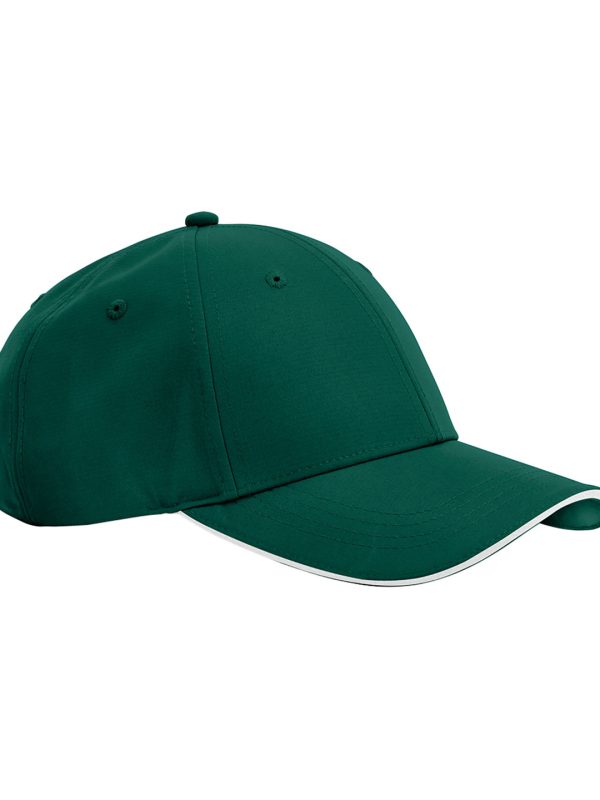 Bottle Green/White Team sports-tech cap