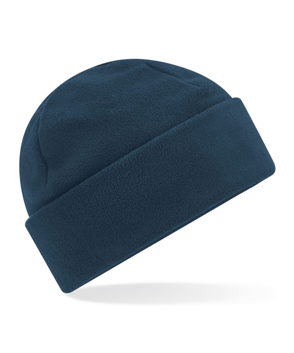 Petrol Recycled fleece cuffed beanie