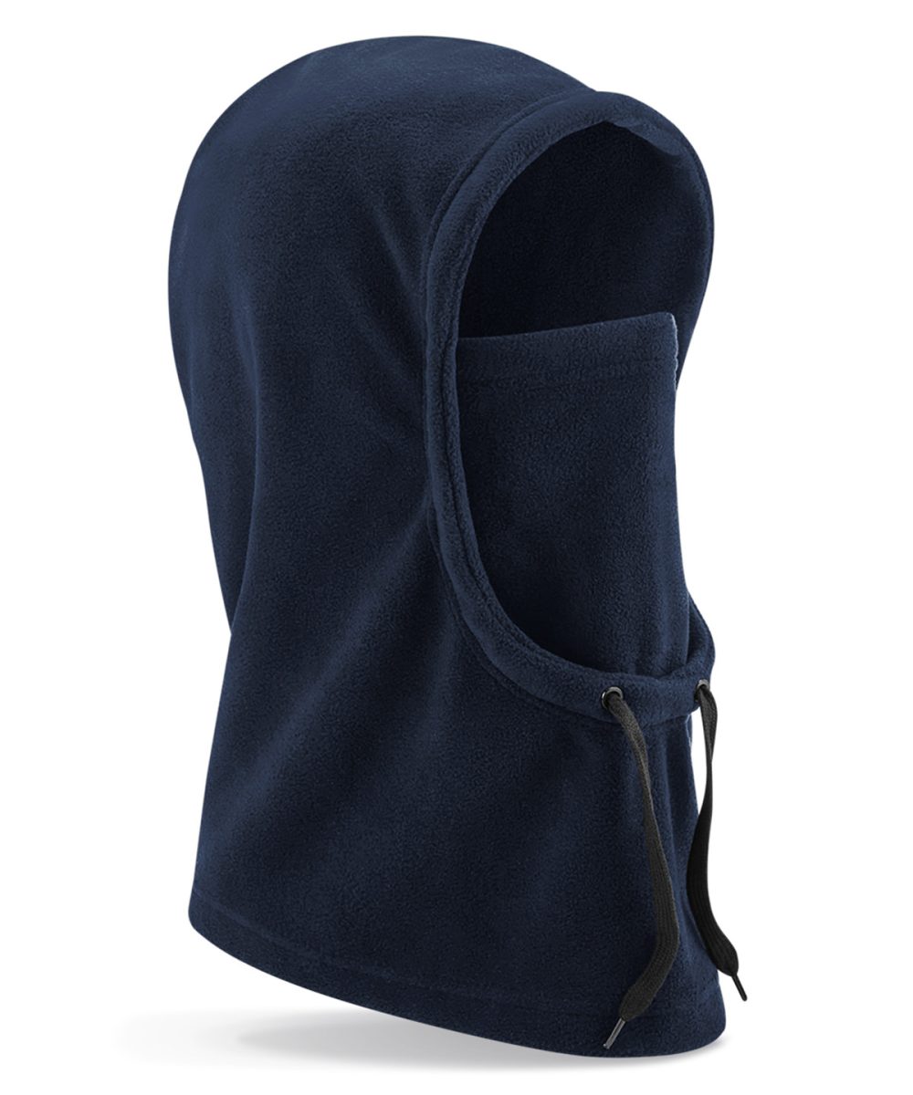 French Navy Recycled fleece hood