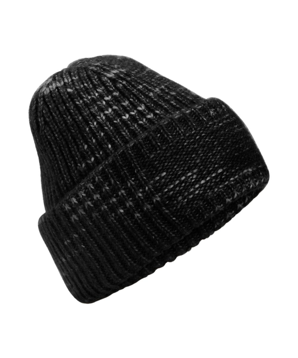 Midnight Haze Chunky knit reverse patch beanie