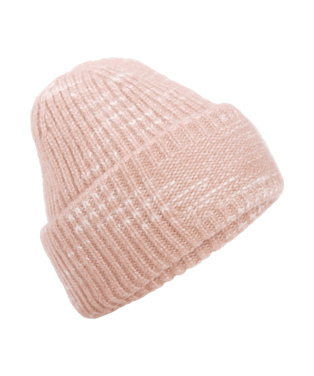 Strawberry Haze Chunky knit reverse patch beanie