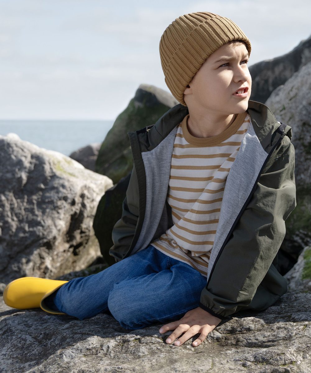 Organic cotton kids beanie