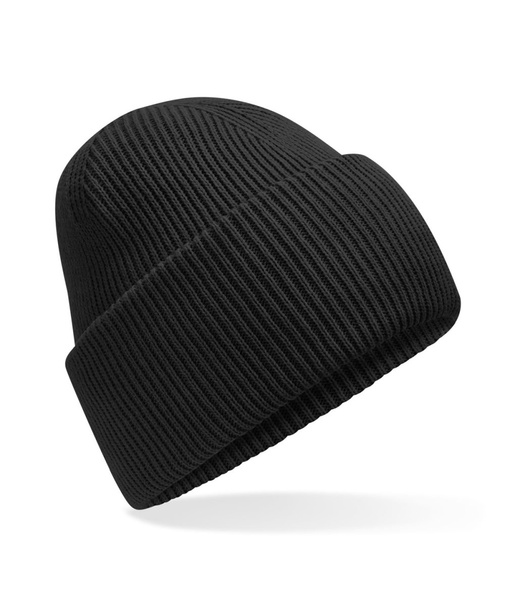 Black Classic engineered deep-cuffed beanie